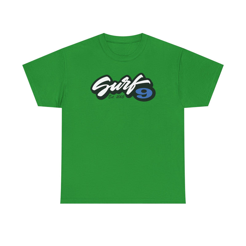 Load image into Gallery viewer, Surf 9 T-Shirt Defunct Surf Company Bankrupt Logo Tee
