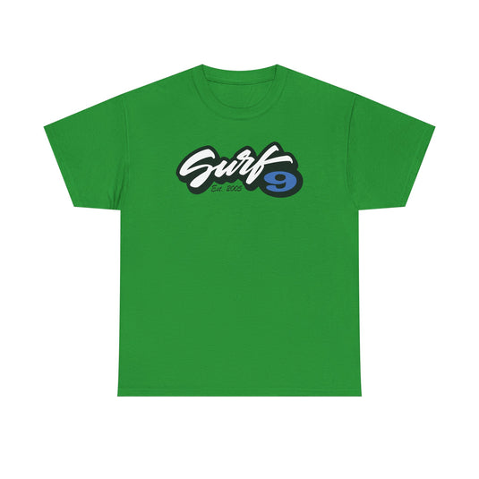Surf 9 T-Shirt Defunct Surf Company Bankrupt Logo Tee
