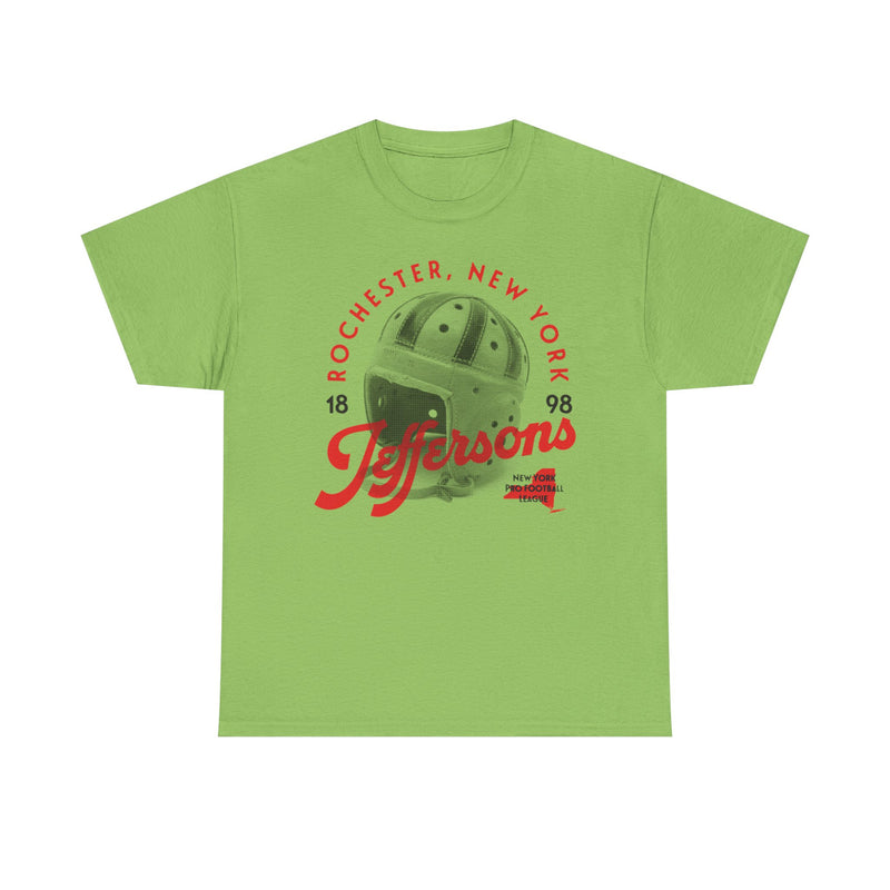 Load image into Gallery viewer, Rochester Jeffersons Est 1898 New York Football Team T-shirt
