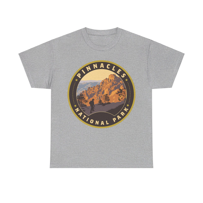 Load image into Gallery viewer, Pinnacles National Park California Round Logo T-shirt
