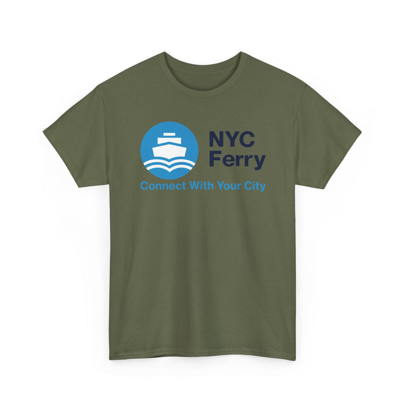 Load image into Gallery viewer, NYC Ferry Defunct Transportation Service T-Shirt Connect With Your City Boat Tee

