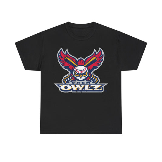 Orem Owlz Utah Logo Baseball Team T-shirt