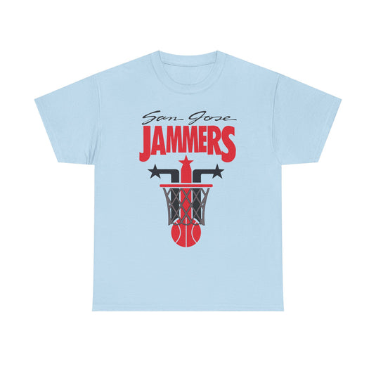 San Jose Jammers California Basketball 1989-1991 T-shirt