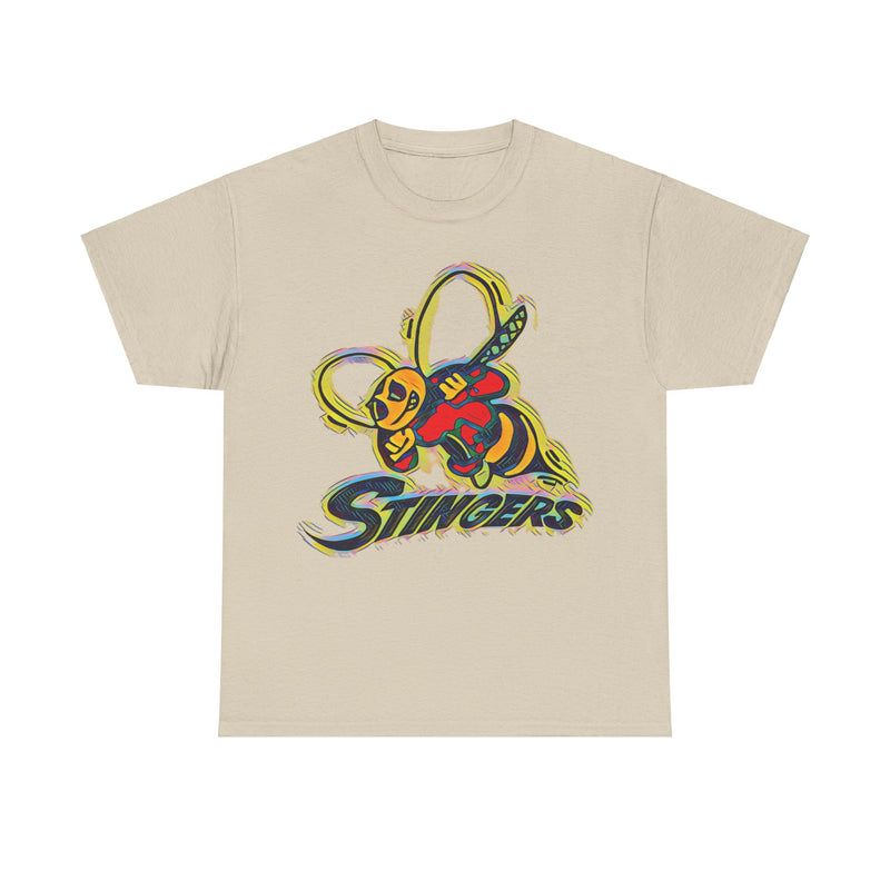 Load image into Gallery viewer, Syracuse Stingers Lacrosse Nostalgic Retro Logo T-shirt
