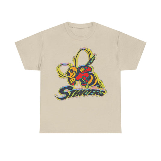 Syracuse Stingers Lacrosse Nostalgic Retro Logo T-shirt