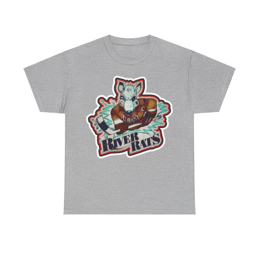 Albany River Rats New York Hockey Team T-shirt