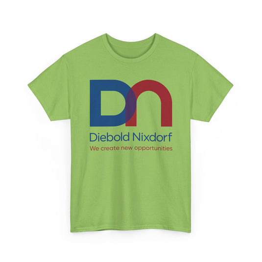 Diebold Nixdorf T-Shirt - Bankrupt ATM Company Logo Tee - Financial Tech