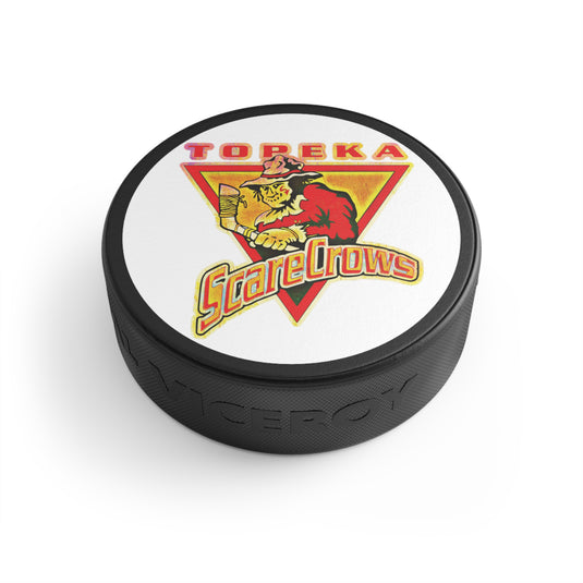 Topeka Scarecrows Kansas Hockey Puck