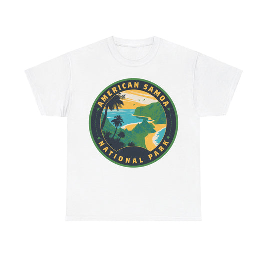 American Samoa National Park Round Logo T-shirt