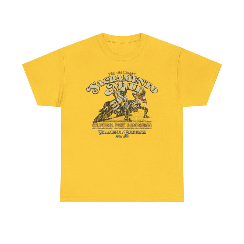 Load image into Gallery viewer, The Legendary Sacramento Mile 1959 California Motorcycle Racing T-shirt
