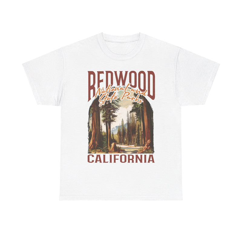 Load image into Gallery viewer, Redwood National Park California Poster Print T-shirt
