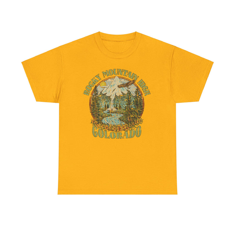 Load image into Gallery viewer, Rocky Mountain High John Denver 1972 Colorado Folk Rock T-shirt
