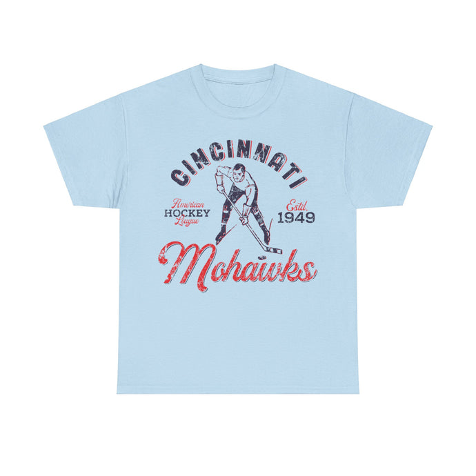 Cincinnati Mohawks Est 1949 Ohio Hockey Team T-shirt