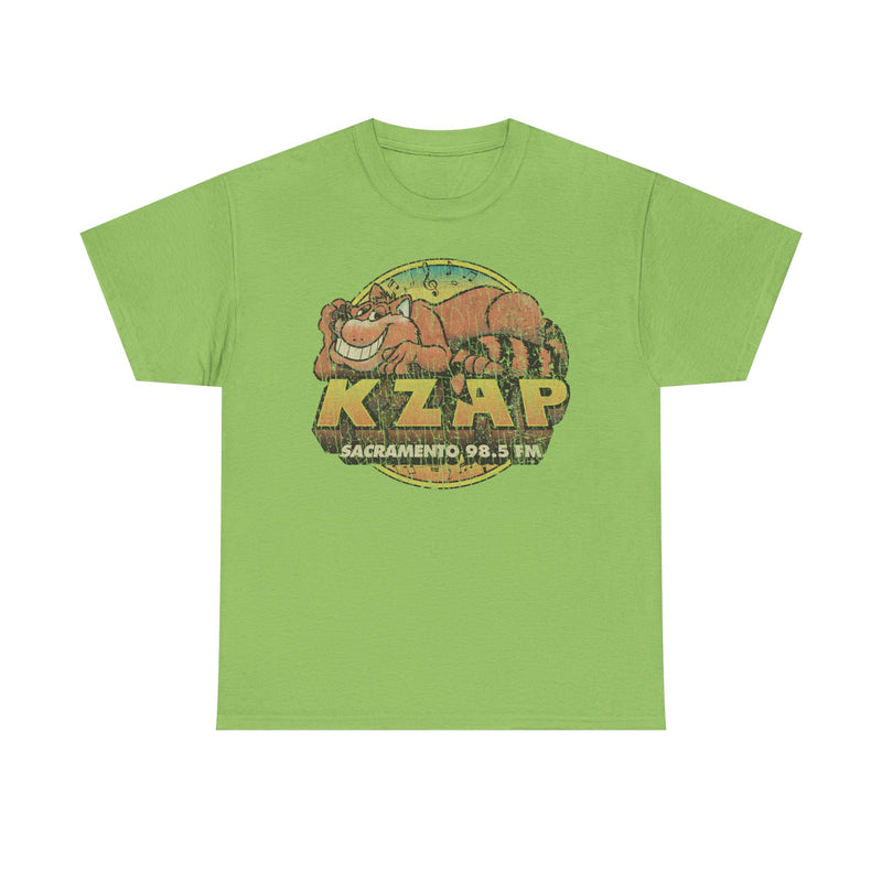 Load image into Gallery viewer, KZAP Sacramento 98.5 FM California Radio Station T-shirt
