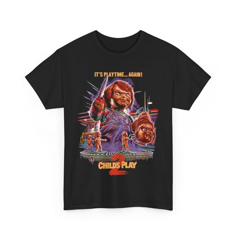 Load image into Gallery viewer, Childs Play 2 Chuckie Horror Movie T-shirt
