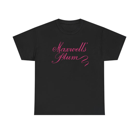 Maxwell's Plum T-Shirt - Restaurant Industry Defunct Logo Tee