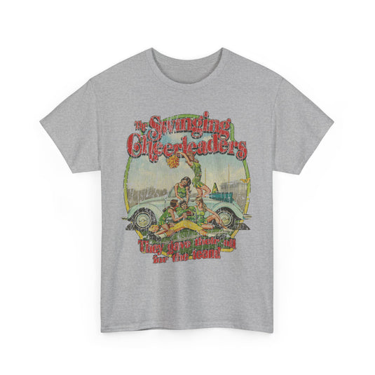 The Swinging Cheerleaders 1974 College Cheerleading Movie T-shirt