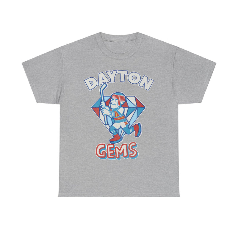 Load image into Gallery viewer, Dayton Gems Ohio Logo Hockey Team T-shirt
