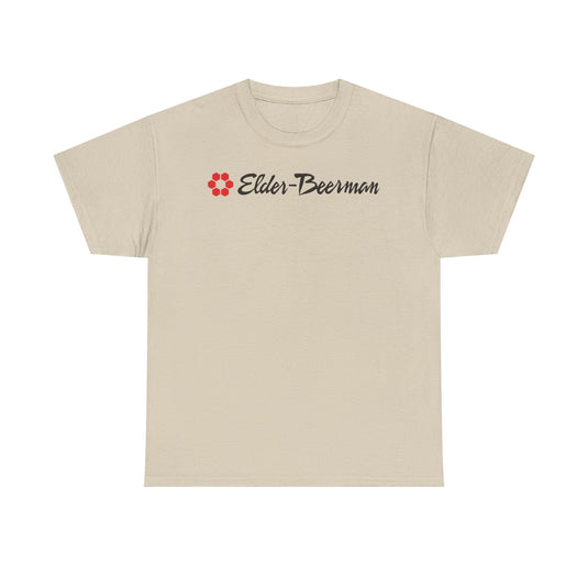 Elder-Beerman Red Hexagon Pattern Department Store Logo T-Shirt