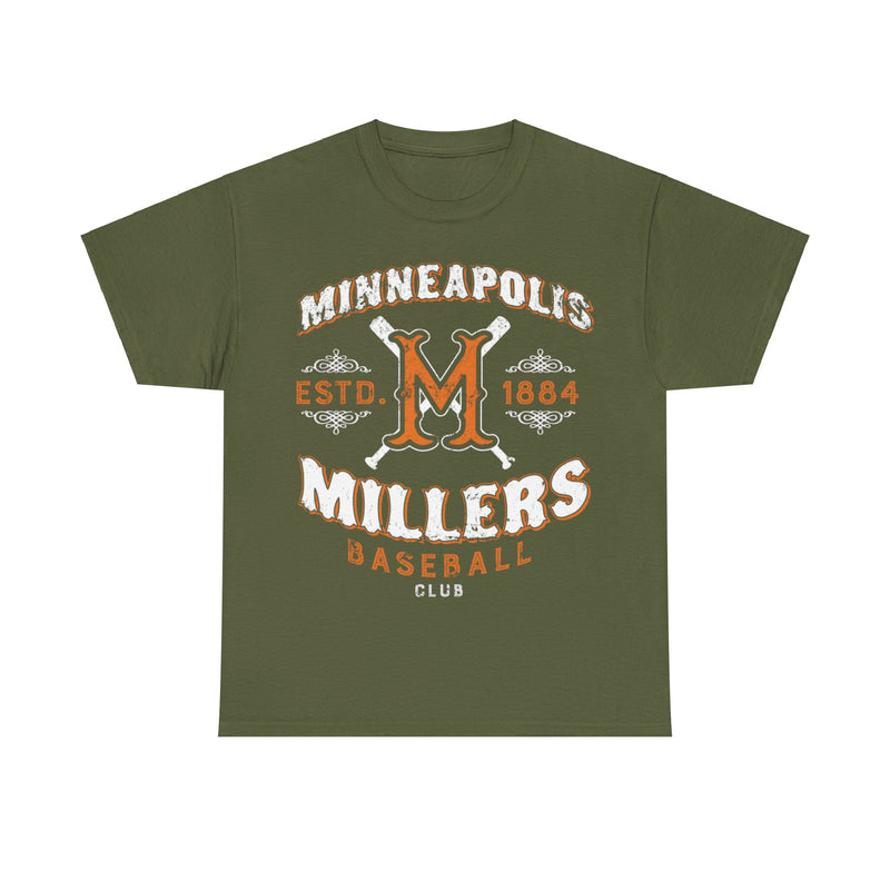 Load image into Gallery viewer, Minneapolis Millers 1884 Baseball Team Nostalgic T-shirt
