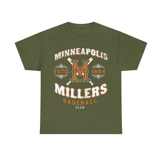 Minneapolis Millers 1884 Baseball Team Nostalgic T-shirt