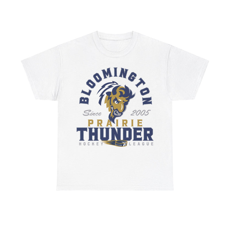 Load image into Gallery viewer, Bloomington Prairie Thunder Est 2005 Illinois Hockey Team T-shirt
