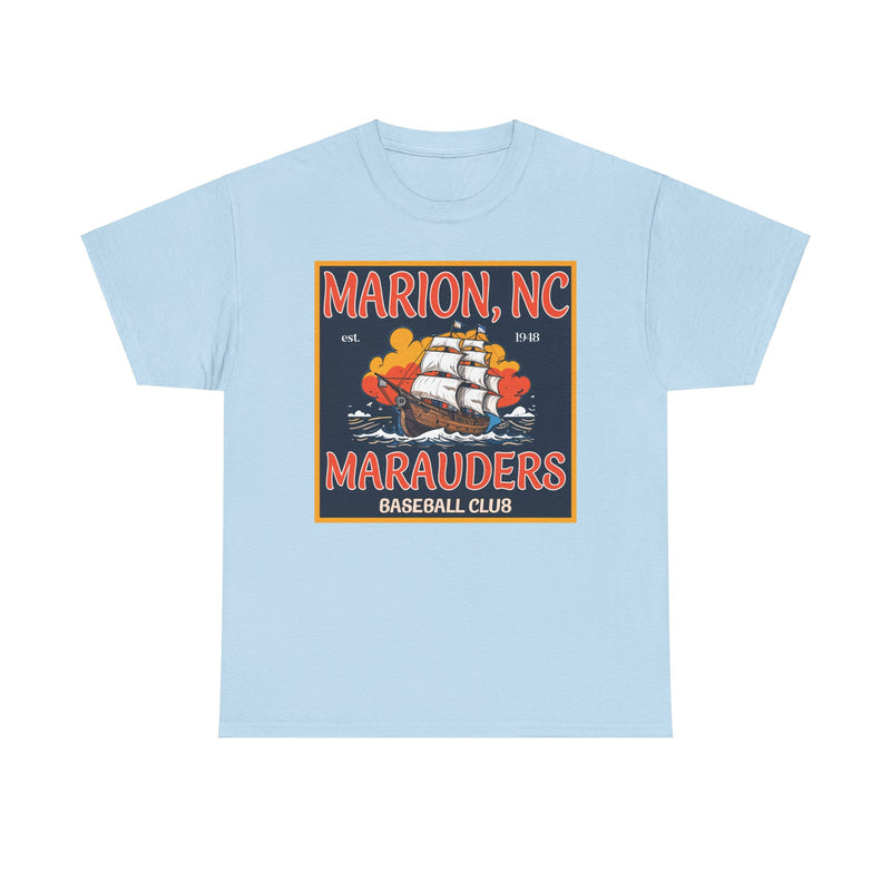 Load image into Gallery viewer, Marion Marauders North Carolina Baseball 1948-1954 T-shirt
