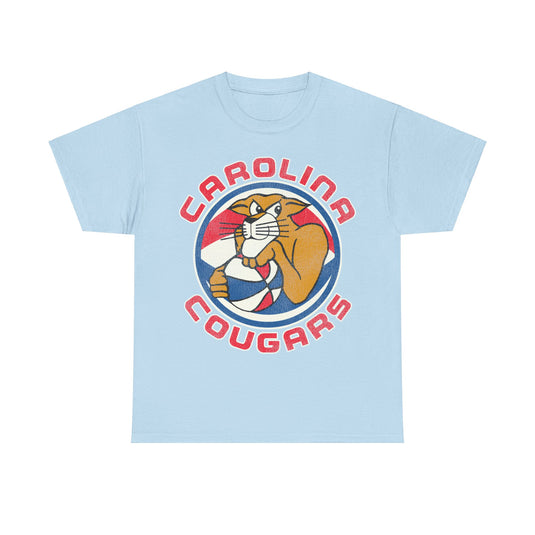 Carolina Cougars ABA Basketball Nostalgic Retro T-shirt