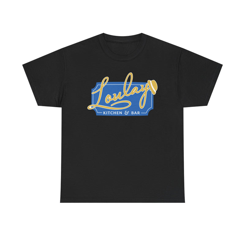 Load image into Gallery viewer, Loulay Kitchen &amp; Bar T-Shirt - Restaurant Industry Defunct Logo Tee
