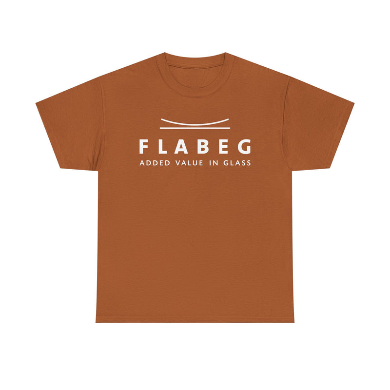 Load image into Gallery viewer, Flabeg Automotive T-Shirt Defunct Glass Company Bankrupt Logo Tee
