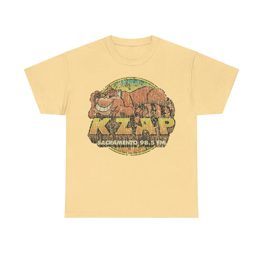 KZAP Sacramento 98.5 FM California Radio Station T-shirt