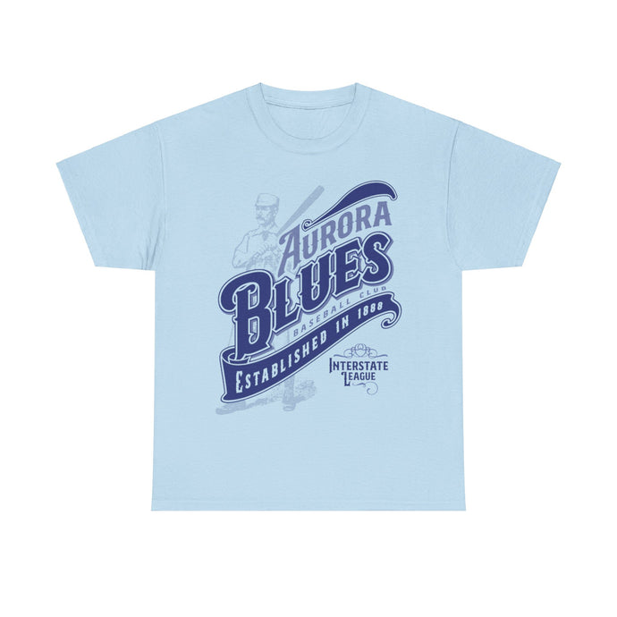 Aurora Blues Est 1888 Illinois Baseball T-shirt