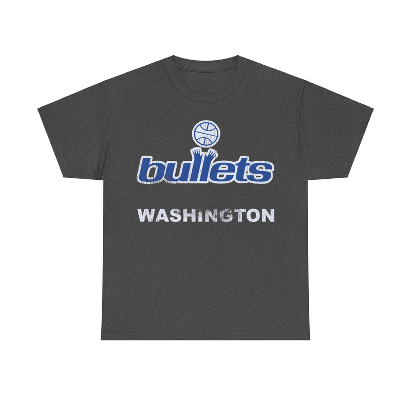 Load image into Gallery viewer, Washington Bullets Blue Logo Basketball Nostalgic Retro T-shirt
