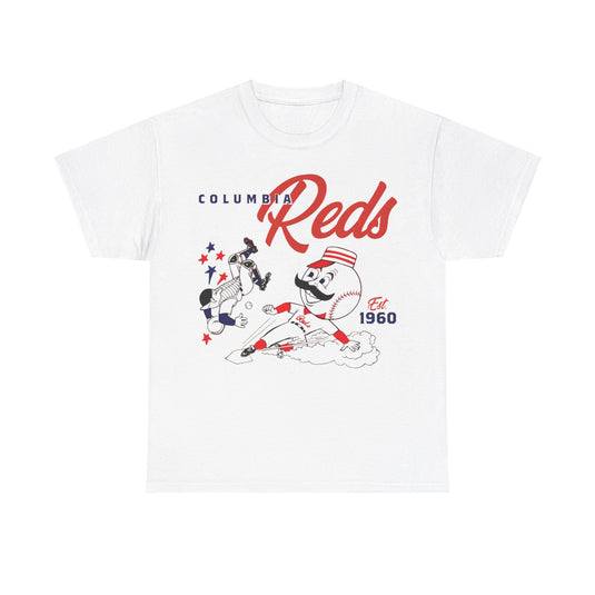 Columbia Reds Est 1960 South Carolina Baseball Team T-shirt