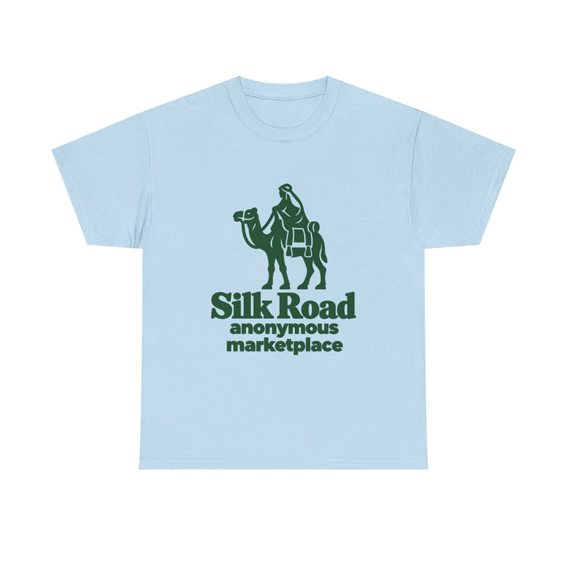 Load image into Gallery viewer, Silk Road Anonymous Marketplace Nostalgic Logo T-shirt
