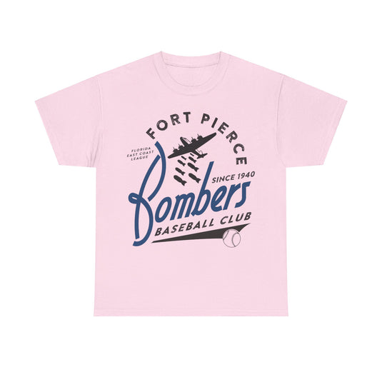 Fort Pierce Bombers Est 1940 Florida Baseball T-shirt