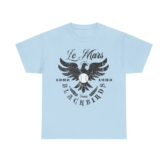 Le Mars Blackbirds Est 1902 Iowa Baseball T-shirt
