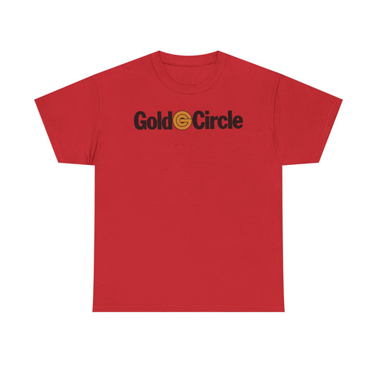 Gold Circle Orange Logo Vintage Department Store T-Shirt