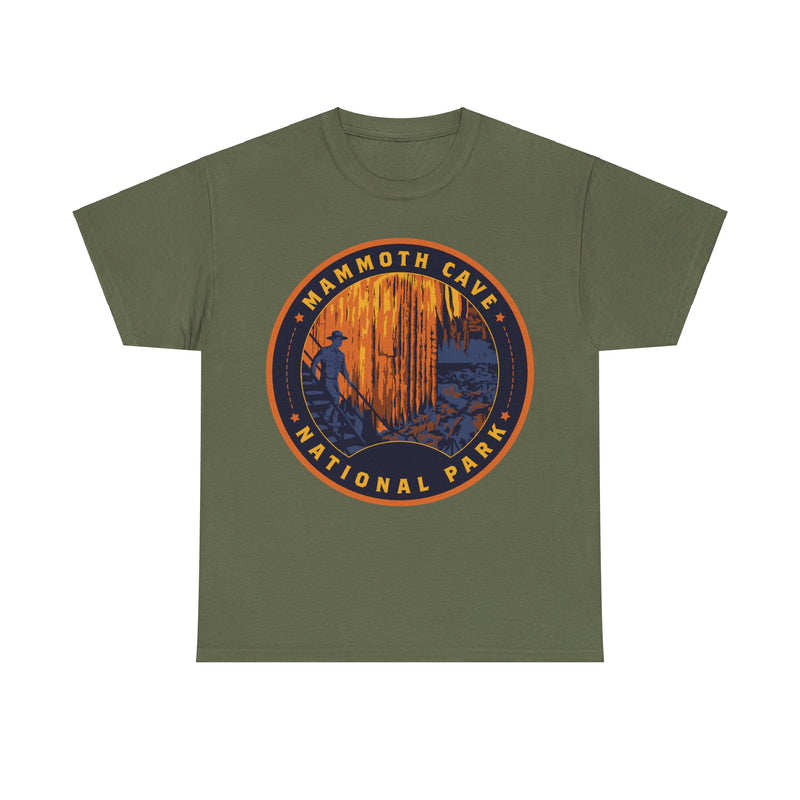 Load image into Gallery viewer, Mammoth Cave National Park Kentucky Round Logo T-shirt
