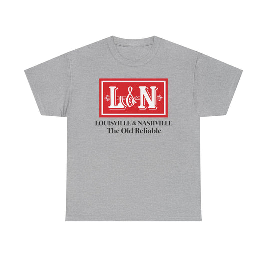 Louisville Nashville Old Reliable Railroad Vintage Train Logo T-Shirt