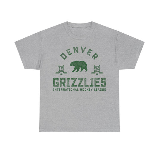 Denver Grizzlies Est 1994 Colorado Hockey Team T-shirt