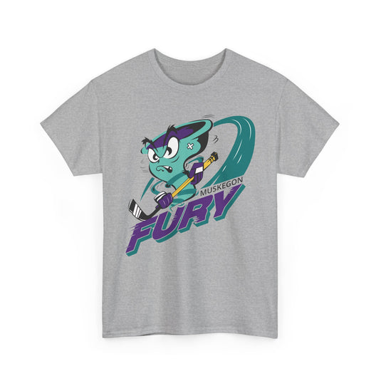 Muskegon Fury Michigan Hockey 1992-2008 T-shirt