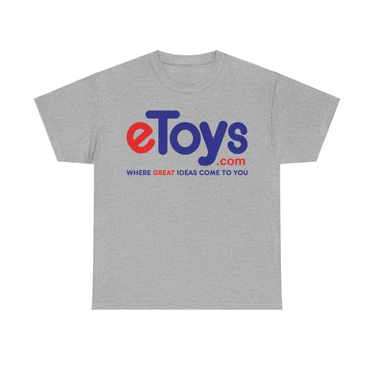 Etoys.com Logo T-Shirt: “Where Great Ideas Come To You”