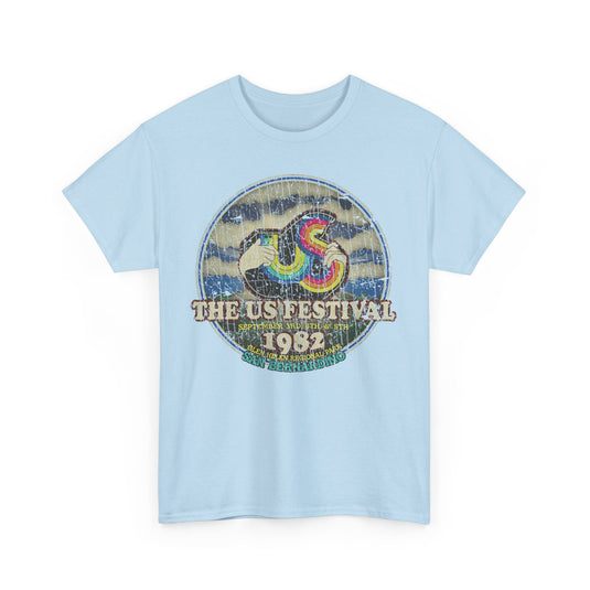 US Festival 1982 Glen Helen Music Technology Concert Festival T-shirt