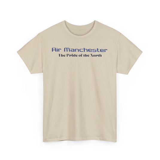 Air Manchester The Pride of the North Vintage Airline Logo Aviation T-shirt