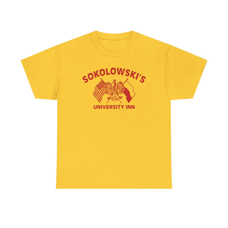 Load image into Gallery viewer, Sokolowski's University Inn T-Shirt - Restaurant Industry Defunct Tee
