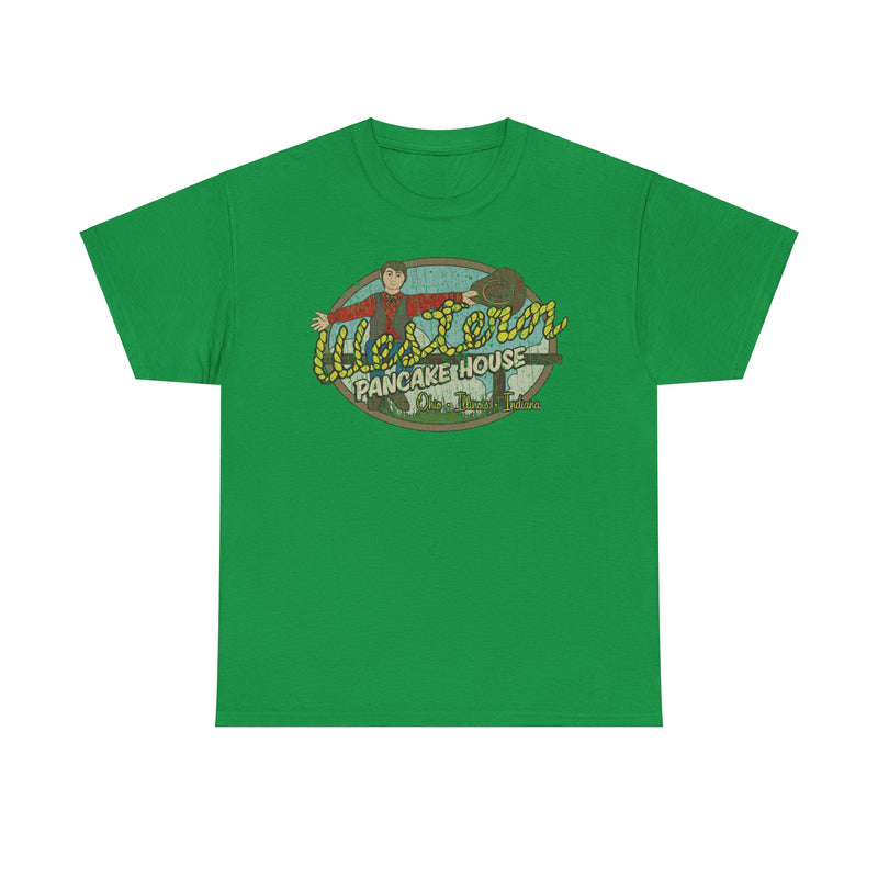 Load image into Gallery viewer, Western Pancake House 1968 Ohio Illinois Indiana Breakfast Restaurant T-shirt
