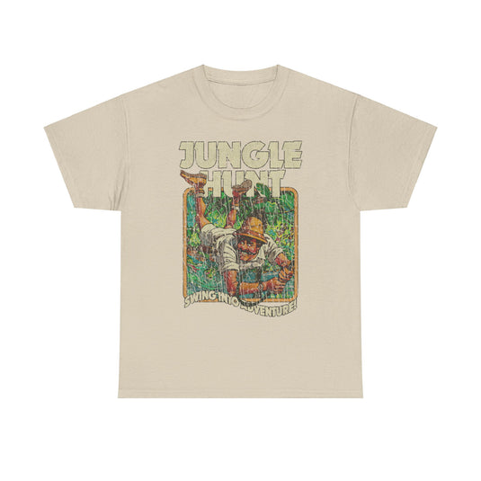 Jungle Hunt Swing Into Adventure 1982 Video Game T-shirt