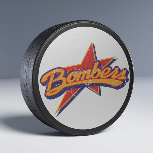 Dayton Bombers Ohio Hockey Puck