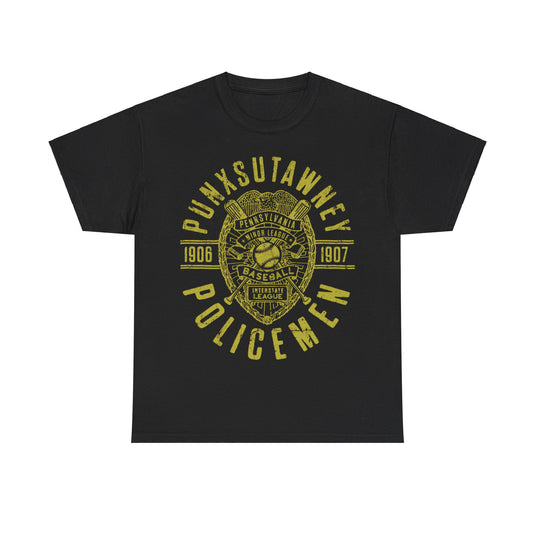 Punxsutawney Policemen Pennsylvania Baseball T-shirt